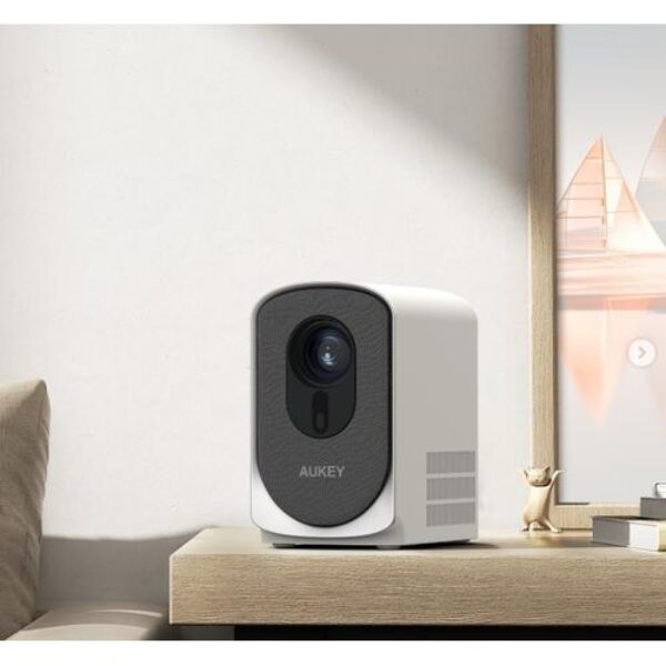 Aukey Projector Portable Home Cinex Go 1080P FULL HD LED White RD-880 WH