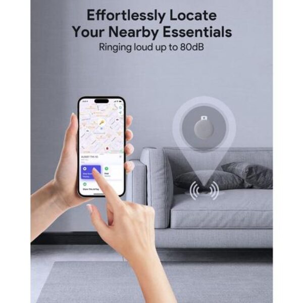 AUKEY Smart Mini AirTag Bluetooth Tracker For Apple Track Mate 1 Series TM-10