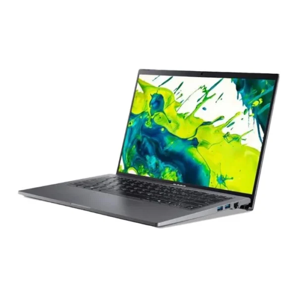 Acer Aspire Go 14 (AG14-71M-7705) Pure Silver, Intel Core Ultra 7 - 155H, 16GB, 512GB SSD, Arc Graph, 14″ WUXGA, Win 11 Home + OHS 2024 - Gambar 3