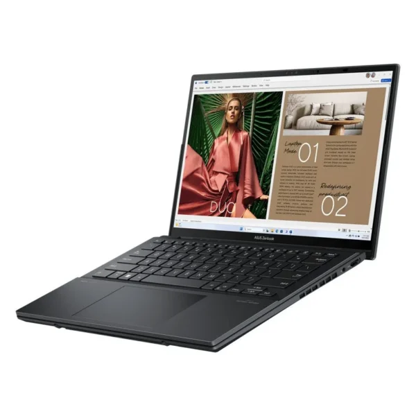 Asus Zenbook Duo (UX8406MA-OLEDS711) Inkwell Grey, Intel Core Ultra 7 - 155H, 16GB, 1TB SSD, Arc Graph, 14″ 3K Touch, Win 11 Home + OHS 2021 - Gambar 4
