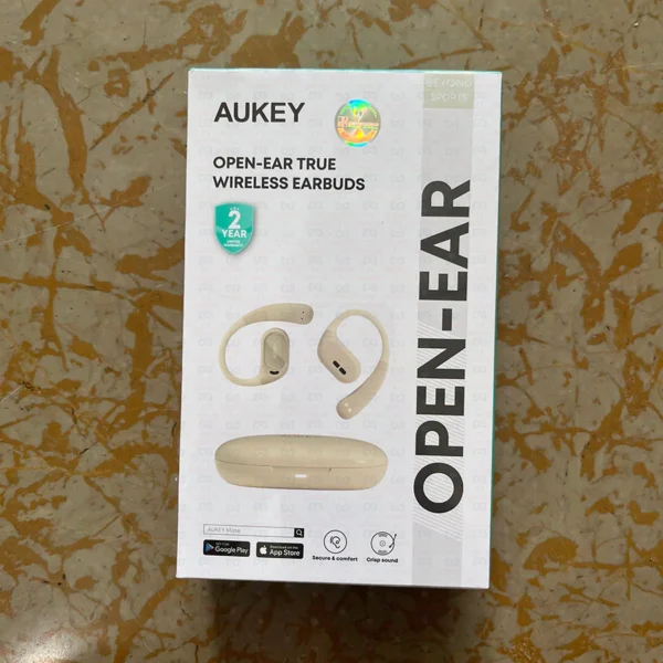 AUKEY Open Ear True Wireless Series Bluetooth With App Control IPX4 EP-S1 - Ivory - Gambar 11