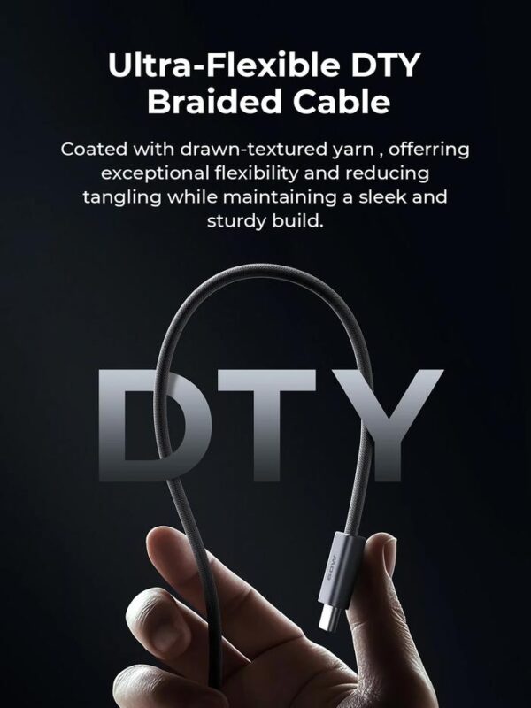 AUKEY Kabel Charger DTY Braided USB C To C Fast Charging Up To 60W 1.8 Meter CB-DCC062 - 1.8 Meter - Gambar 2