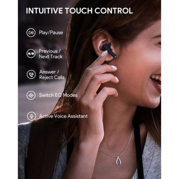 AUKEY TWS Bluetooth 5.3 True Wireless Earbuds IPX4 Water Proof EP-M2