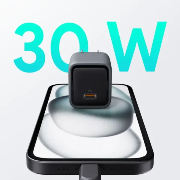 AUKEY Charger Type C 30W GAN III PD 3.0 PPS Super Fast Charging Comet 30W Series PA-C1
