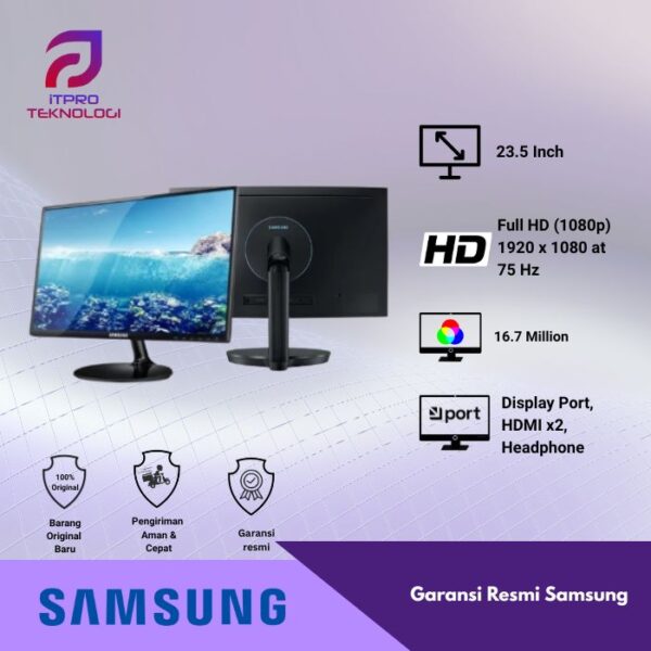Monitor Samsung LC24FG70FQE-24inch