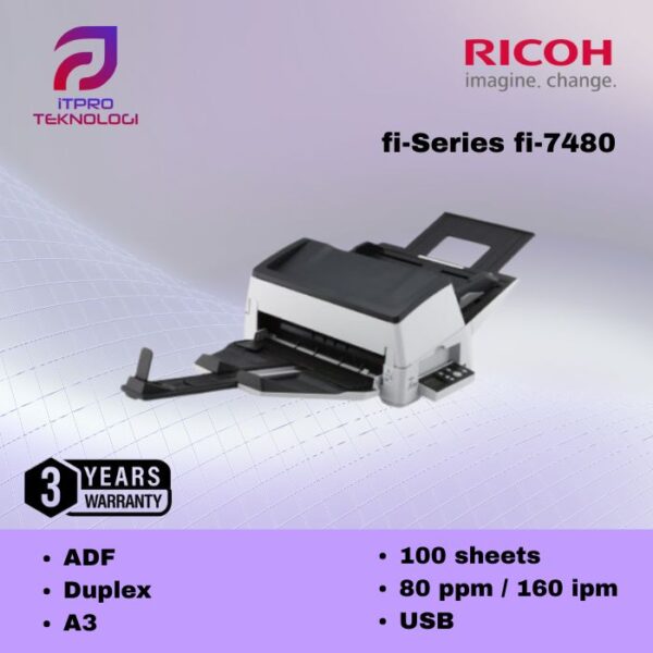 Scanner Ricoh fi-Series fi-7480