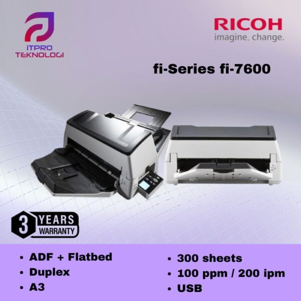 Scanner Ricoh fi-Series fi-7600