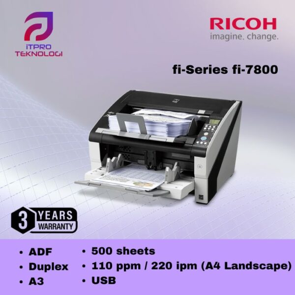 Scanner Ricoh fi-Series fi-7800