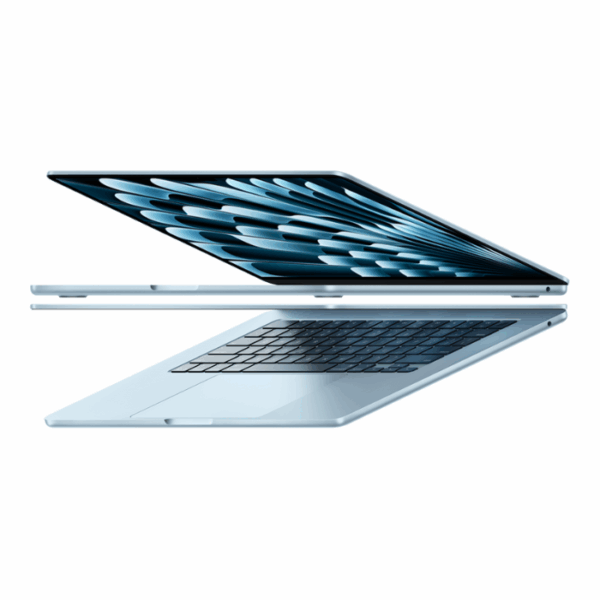 MacBook Air (MC6U4ID/A) Sky Blue, 13 Inch, 10 core CPU, 10 core GPU, 16GB, 512GB SSD IPS, macOS - Gambar 3