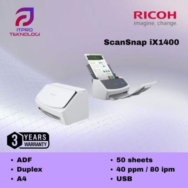 SCANNER RICOH ScanSnap iX1400