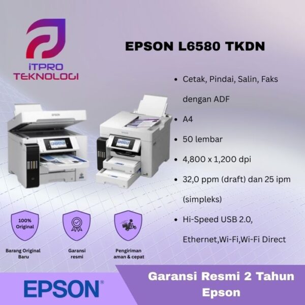 Printer Epson EcoTank L6580 TKDN