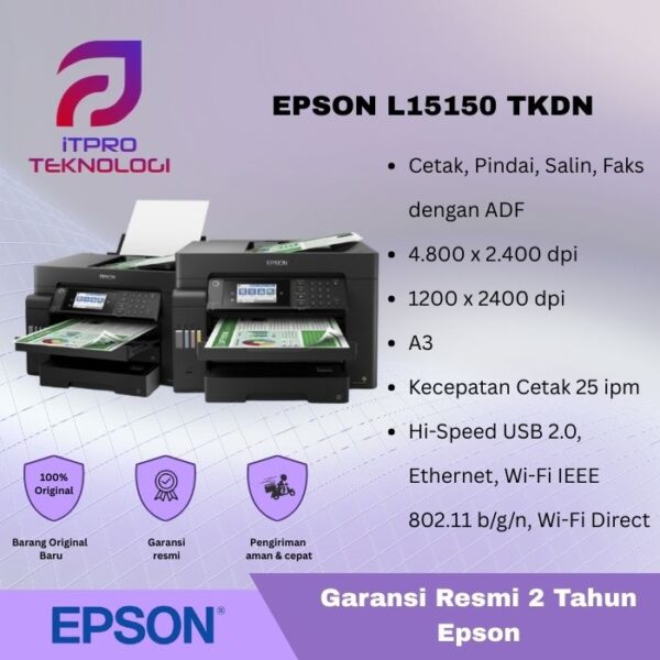 Epson EcoTank L15150 A3 ink TKDN
