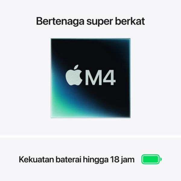 MacBook Air (MC654ID/A) Silver, 13 Inch, 10 core CPU, 10 core GPU, 24GB, 512GB SSD IPS, macOS - Gambar 4
