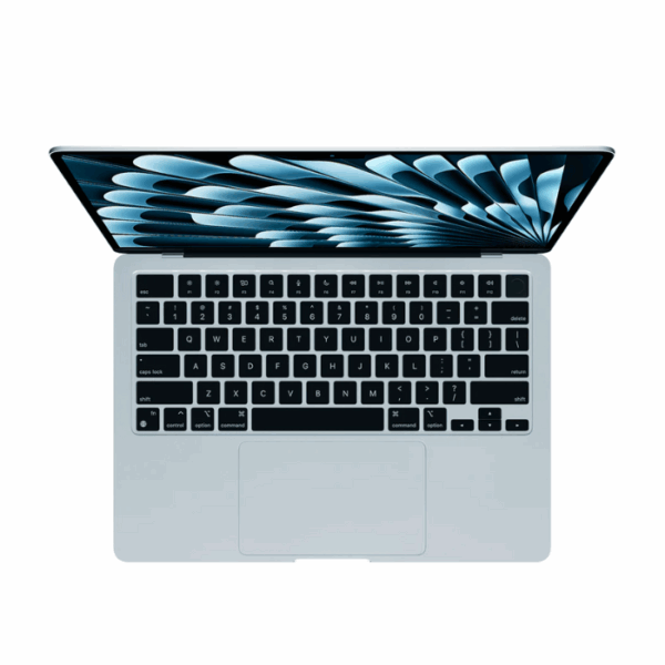 MacBook Air (MC6U4ID/A) Sky Blue, 13 Inch, 10 core CPU, 10 core GPU, 16GB, 512GB SSD IPS, macOS - Gambar 4