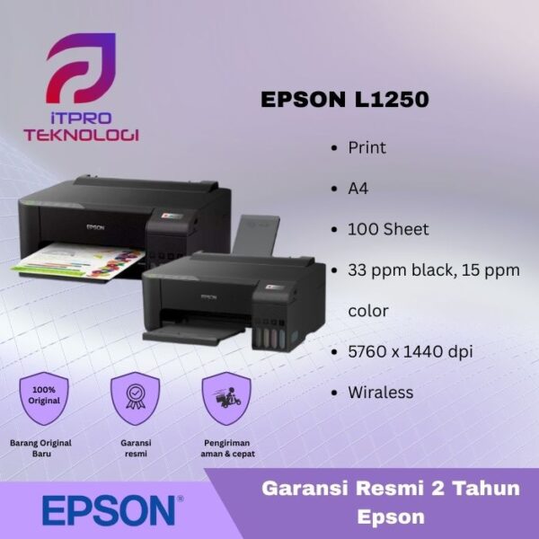 Printer Epson EcoTank L1250 [Print Only]
