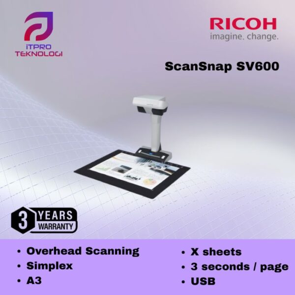 SCANNER RICOH ScanSnap SV600
