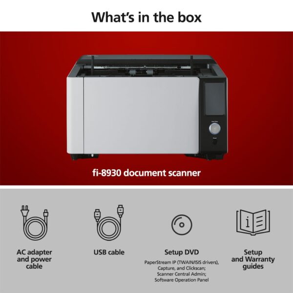 Scanner Ricoh fi-Series fi-8930 - Gambar 6