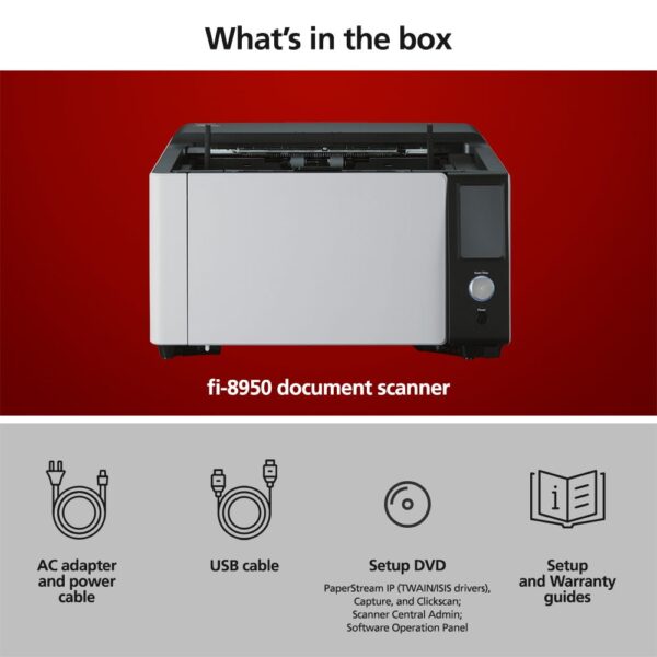 Scanner Ricoh fi-Series fi-8950 - Gambar 6