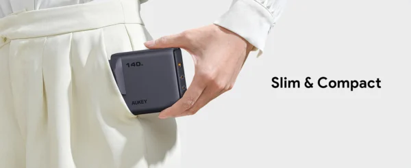 AUKEY Charger Type C 140W GAN III PD 3.0 PPS Super Fast Charging Comet Mix 4 140W Series PA-C6 - Gambar 8