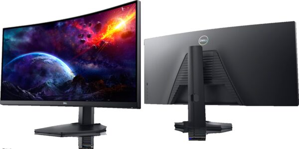 Monitor Dell S3422DWG Curved Gaming Monitor [34 Inch WQHD / 144Hz] - Gambar 8