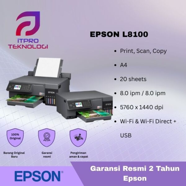 Epson EcoTank L8100 [Print, Scan, Copy]