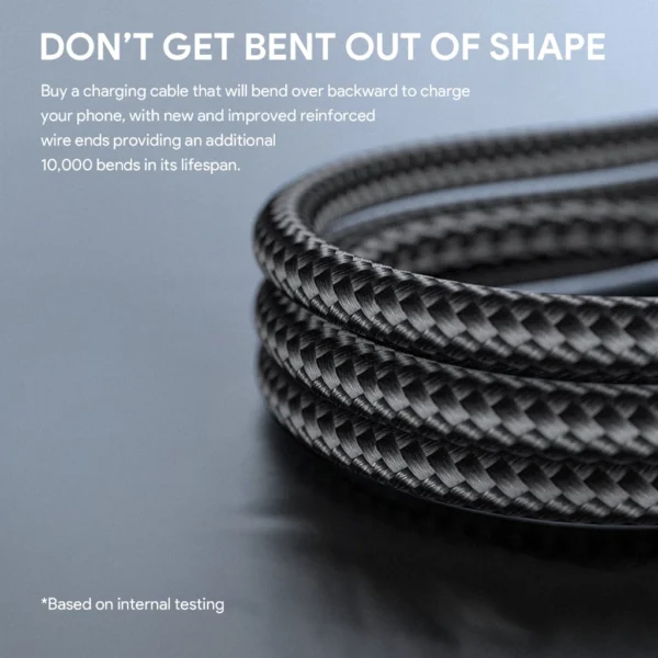 AUKEY Kabel Charger Type-C CB-NAC2 Braided Nylon USB-A to USB-C 1.8M - Gambar 9