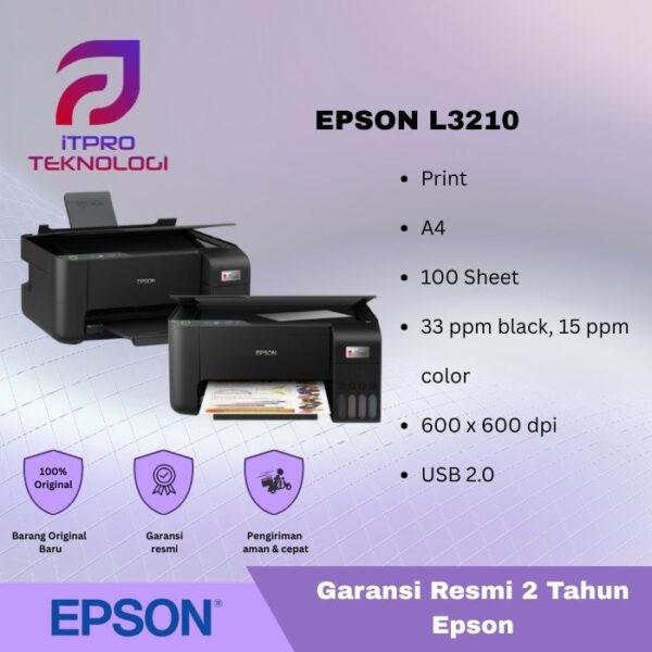 Printer Epson EcoTank L3210 [Print, Scan, Copy]