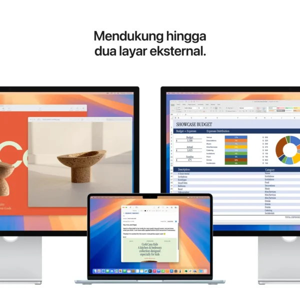 MacBook Air (MC654ID/A) Silver, 13 Inch, 10 core CPU, 10 core GPU, 24GB, 512GB SSD IPS, macOS - Gambar 10