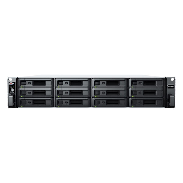 Synology RS2423RP+ 12-bay 3.35 GHz 8GB RAM Redundant Power RackStation NAS Storage Server
